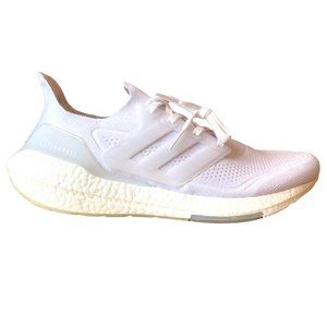 Adidas Men's Ultraboost 21 Shoes Cloud White FY0379 (New With Box)